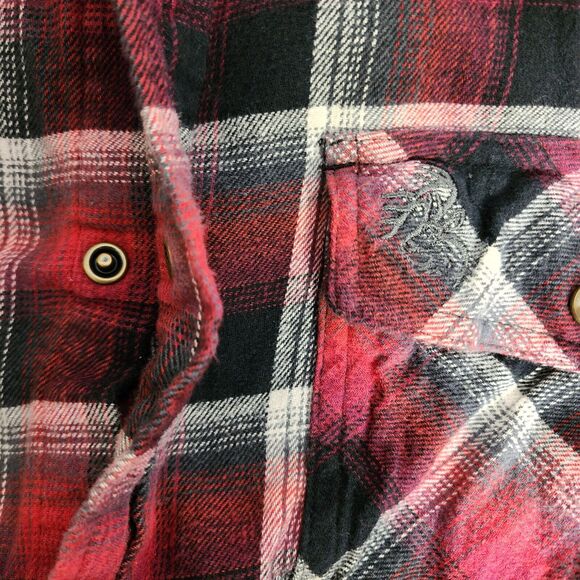 Legendary Whitetails Mens Shirt XLT Stockyard Shotgun Western Flannel Pearl Snap - Picture 8 of 11